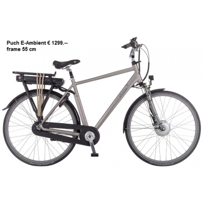 Puch E- Ambient heren, 400 Wh accu Puch E- Ambient heren, 400 Wh accu